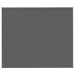 Berkfield Home Weighted Blanket Grey 220x260 cm 15 kg Fabric - thumbnail 3