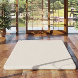 Panda London Memory Foam Bamboo Mattress Topper in White - Size: EU King - thumbnail 3