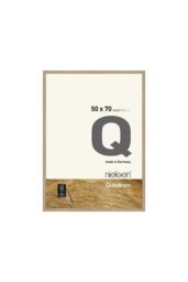 nielsen Quadrum 50 x 70cm Wooden Picture Frame With Protective Glass Front in Light Oak - Size: 50 x 70 cm