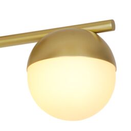 Nordlux Contina Ceiling Light Gold Metal Hallway G9 Mains 10cm in Brown - thumbnail 3
