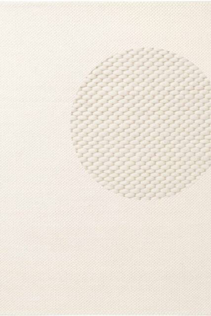 THE RUGS Lyon Handwoven Wool Beans Rug Living Room in Cream - Size: 160 cm x 230 cm - image 1