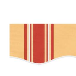 Berkfield Home Replacement Fabric for Awning Valance Yellow & Orange Stripe 3.5 m - thumbnail 4