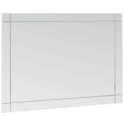 Berkfield Home Wall Mirror 60x50 cm Glass in Silver - thumbnail 1
