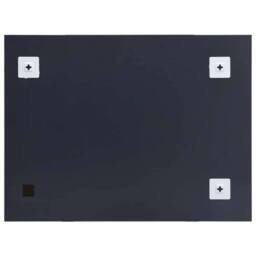 Berkfield Home Wall Mirror 60x50 cm Glass in Silver - thumbnail 4