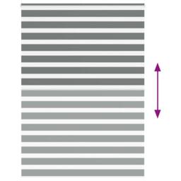 Berkfield Home Elegant Zebra Blind Dark Grey 165x200 cm Fabric Width 160.9 cm Po - thumbnail 5
