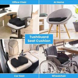 SPETLEK Memory Foam Car Seat Cushion in Black - thumbnail 5