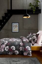 Ted Baker 'Fresh Start Charcoal' Cotton Duvet Cover Set in Charcoal - Size: Single - thumbnail 1