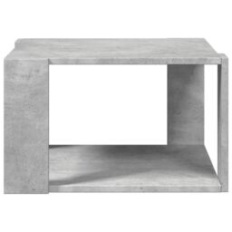 Berkfield Home Coffee Table Concrete Grey 51.5x51.5x30 cm Engineered Wood - thumbnail 4