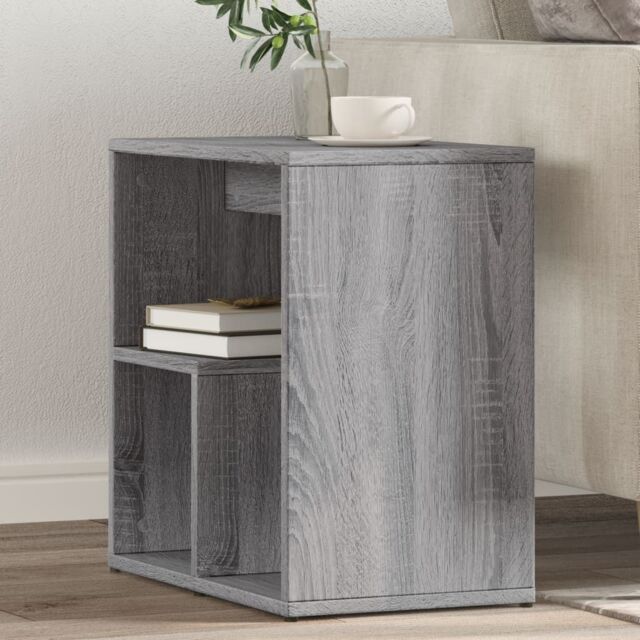 Berkfield Home Side Tables 2 pcs Grey Sonoma 50x30x50 cm Engineered Wood - Size: 50 x 30 x 50 cm - image 1