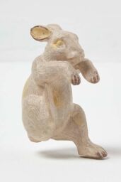 Homescapes Rabbit Pot Hangers - Pot Decoration in White - thumbnail 5