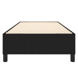 Berkfield Home Bed Frame without Mattress Black Single Fabric (UK/IE/FI/NO only) - thumbnail 5