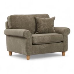 The Great Sofa Company Flora Snuggle Chair Glory Winter Moss in Dark Green - thumbnail 2