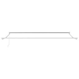 Berkfield Home Manual Retractable Awning Orange & Brown 350x250 cm - thumbnail 7