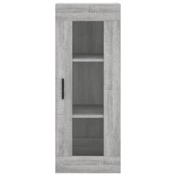 Berkfield Home Highboard Grey Sonoma 34.5x34x180 cm Engineered Wood - thumbnail 6