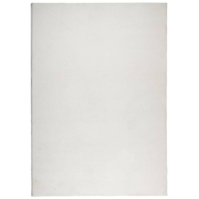 Berkfield Home Rug IZA Short Pile Scandinavian Look Cream 120x170 cm - Size: Medium - image 1