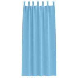 Berkfield Home Modern Curtains with Curtains 2 pcs Light blue 245 x 140 cm Polyester - thumbnail 4