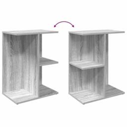 Berkfield Home Bedside Tables 2 pcs Grey Sonoma 46.5x29x61 cm Engineered Wood - thumbnail 8