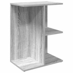 Berkfield Home Bedside Tables 2 pcs Grey Sonoma 46.5x29x61 cm Engineered Wood - thumbnail 5