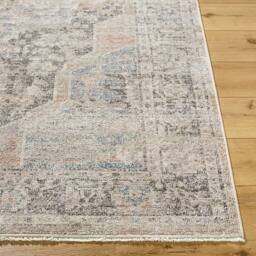 Livabliss Galey Alix Maria Elena III-Vintage Brown Blue Traditional Fringe Living Rug - Size: 160 cm x 215 cm - thumbnail 5