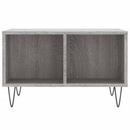 Berkfield Home Coffee Table Grey Sonoma 60x50x36.5 cm Engineered Wood - thumbnail 4