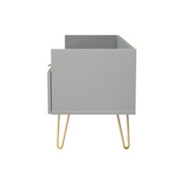 Ready Assembled 2 U Bexley 2 Drawer Coffee TV Unit (Ready Assembled) in Dark Grey - thumbnail 3