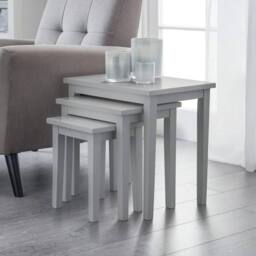 Cheshire Inverlochy Nest Of Tables in Grey - thumbnail 2