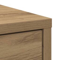 Berkfield Home Sideboard with Drawers & Doors Artisan Oak 73x31x90 cm in Brown - Size: 73 x 31 x 90 cm - thumbnail 9