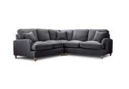 The Great Sofa Company Orla 2 Corner 2 Manhattan Ice (no cutout) in Charcoal - thumbnail 2