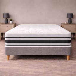 Sloomy Cashmere 2000 Memory Pocket Hybrid Mattress in White - Size: Double - thumbnail 9