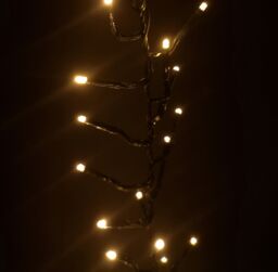 Samuel Alexander 480 LED 6.2m Premier Clusterbrights Indoor Outdoor Multifunction Mains Operated Christmas Cluster Lights with Timer in Vintage Gold - thumbnail 3