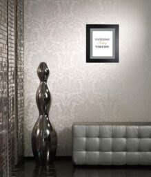 Frames & Mirrors 4U Metro Black Frame with Dark Grey Mount 60 x 80CM Image Size 50 x 70 CM - Size: 60 x 80 cm - thumbnail 4