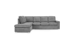 Home Detail Alcott Corner Sofa, Left Hand Facing in Dark Grey - thumbnail 2