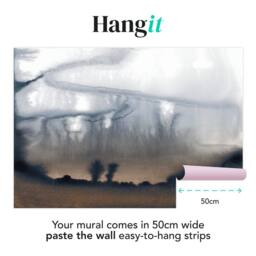 Superfresco Easy Watercolour Landscape Blue Green Print To Order 3m x 2.8m Mural - thumbnail 3