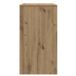 Berkfield Home Sideboard Artisan Oak 70x41x75 cm Engineered Wood in Brown - Size: 70 x 41 x 75 cm - thumbnail 6