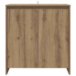 Berkfield Home Sideboard Artisan Oak 70x41x75 cm Engineered Wood in Brown - Size: 70 x 41 x 75 cm - thumbnail 5