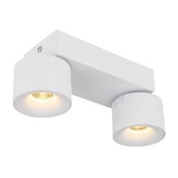 Netlighting Rae Twin Ceiling Spotlight White Matt 2x LED 3000K - thumbnail 5