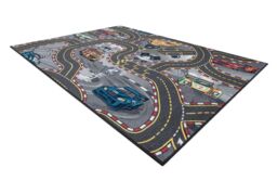 RugsX Rebel Roads Rug in Grey - Size: 140 cm x 200 cm - thumbnail 3