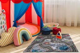 RugsX Rebel Roads Rug in Grey - Size: 140 cm x 200 cm - thumbnail 4