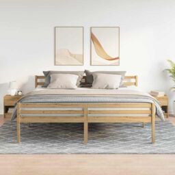 Berkfield Home Bedside Cabinets 2 pcs with Drawer Artisan Oak 39x28x41 cm in Brown - Size: 39 x 28 x 41 cm - thumbnail 3
