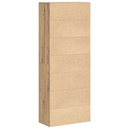 Berkfield Home Highboard Artisan Oak 70x35x180 cm Engineered Wood in Brown - Size: 70 x 35 x 180 cm - thumbnail 8