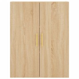 Berkfield Home Wall Mounted Cabinets 2 pcs Sonoma Oak 69.5x34x90 cm in Brown - thumbnail 6