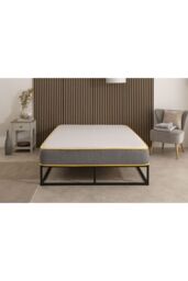 The Foam People The Saffron Comfort All Foam Mattress 8 Inch Deep Memory & Supportive Foam in Grey - Size: EU Double - thumbnail 4