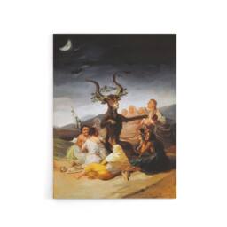 "Artery8 Francisco Goya Witches Sabbath Canvas Wall Art Print - Size: W18"" x H24""" - thumbnail 1