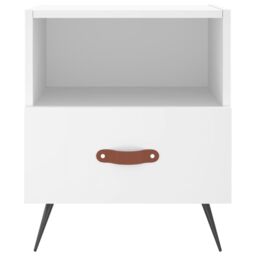 Berkfield Home Bedside Cabinets 2 pcs White 40x35x47.5 cm Engineered Wood - thumbnail 6