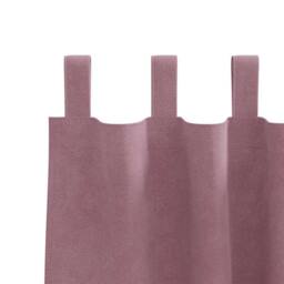 Berkfield Home Modern Curtains Dark pink Polyester 140 x 175 cm Decorative Inlays in Mauve - thumbnail 7