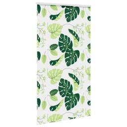 Berkfield Home Shower Roller Blind with Cassette 140x240 cm Fabric Width 136 cm in Green - thumbnail 4