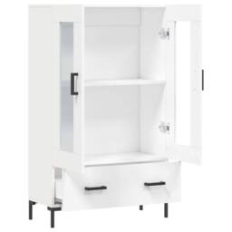 Berkfield Home Highboard White 69.5x31x115 cm Engineered Wood - thumbnail 5