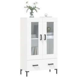 Berkfield Home Highboard White 69.5x31x115 cm Engineered Wood - thumbnail 3