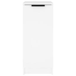 Berkfield Home Shoe Cabinet White 30x35x70 cm Engineered Wood - Size: 30 x 35 x 70 cm - thumbnail 5