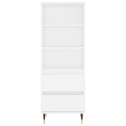 Berkfield Home Highboard White 40x36x110 cm Engineered Wood - Size: 40 x 36 x 110 cm - thumbnail 5